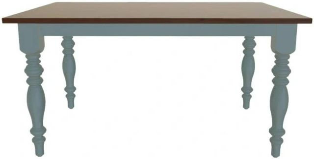 Mavin Customizable 42" x 42" Square Extendable Dining Table with 18" Leaf-1