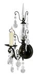 Wildwood Lamps Alisa Clear Light Sconce-0