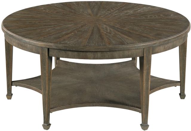 Hammary® Emporium Sutter Shadow Round Coffee Table-2