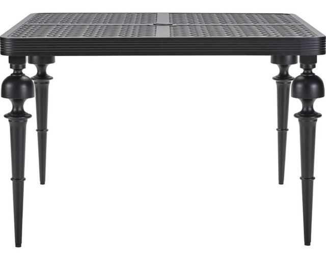 Lane Venture® Hemingway Islands Black Truffle 45" Square Dining Table-1
