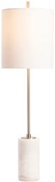 Crestview Collection Jenna Natural White Table Lamp-1