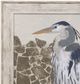 Stylecraft Mosaic Heron-Await Textured Framed Print -1