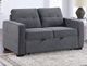 Steve Silver Co. Noah Gray Sleeper Loveseat-1