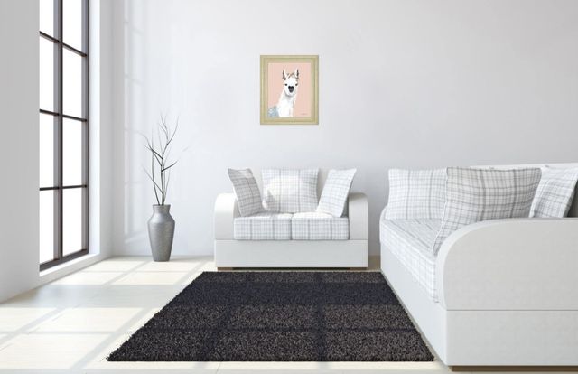 Classy Living Becky Thorns Delightful Alpacas I 22" Wall Art-1