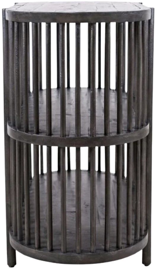 Jofran Inc. Rhapsody Black Wash 36" Accent Console-3