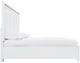Signature Design by Ashley® Chalanna White King Upholstered Panel Storage Bed-2