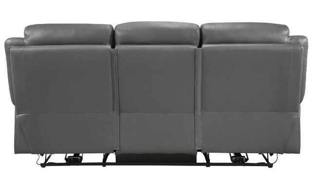 Homelegance® Laconia Dark Gray Double Power Reclining Sofa-3