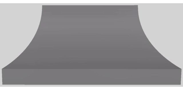 Vent-A-Hood® Designer Series 66" Gunsmoke Wall Mounted Range Hood-0