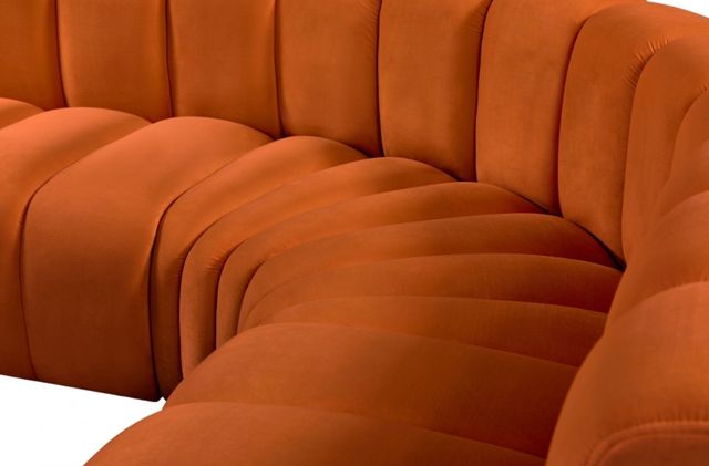 Meridian Furniture Arc 8-Piece Cognac U-Shape Sectional-3