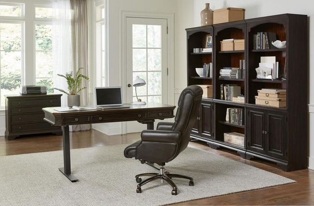 aspenhome® Hampton Black Cherry 62'' Lift Desk-2