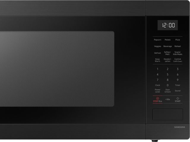 Samsung 1.9 Cu. Ft. Matte Black Steel Countertop Microwave-3