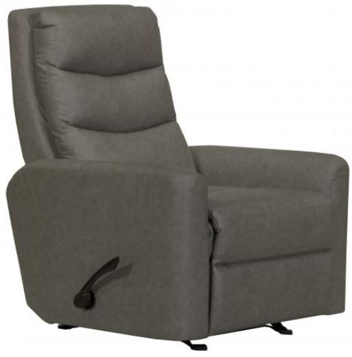 Catnapper® Jet Silver Glider Recliner-0