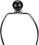 Monarch Specialties Inc. 24"H Black Concrete Table Lamp-1