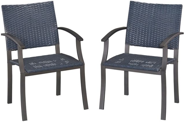 homestyles® Cumberland Stone 2-Piece Gray Chairs-0
