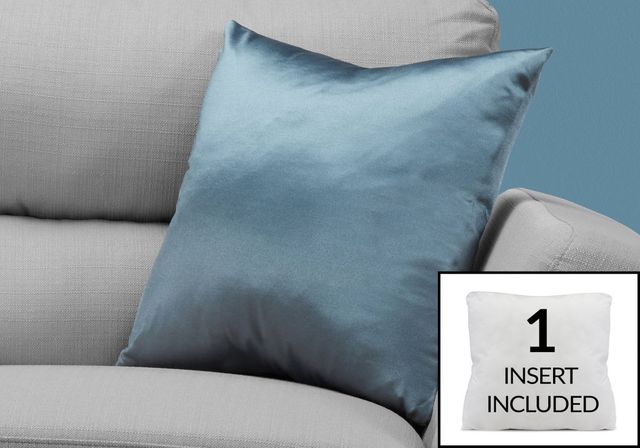 Monarch Specialties Inc. Pale Blue Pillow-0