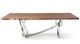 VIG Furniture Modrest Addy Walnut/Stainless Steel Dining Table-1