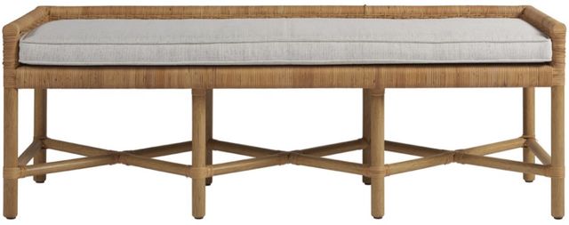 Universal Explore Home™ Escape-Coastal Living Home Pull Up Brown/Dover Natural Bench-0