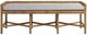 Universal Explore Home™ Escape-Coastal Living Home Pull Up Brown/Dover Natural Bench-0