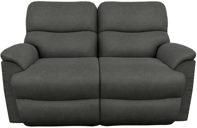 La-Z-Boy® Trouper Ink Power Reclining Loveseat with Headrest-1