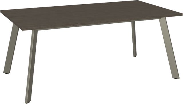 Amisco Customizable Lidya White Oak Veneer 72" Dining Table-0