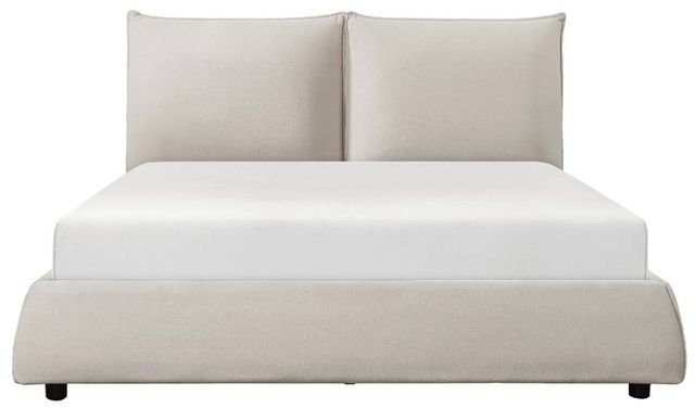 Homelegance® Linna Beige Full Platform Bed-2