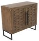 Nest Home Collections Madison Antique Natural Accent Cabinet-0