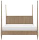 Legacy Classic Melrose Dessert Oak King Poster Bed-2