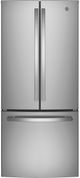 GE® 30" 20.8 Cu. Ft. Fingerprint Resistant Stainless Steel French Door Refrigerator-0