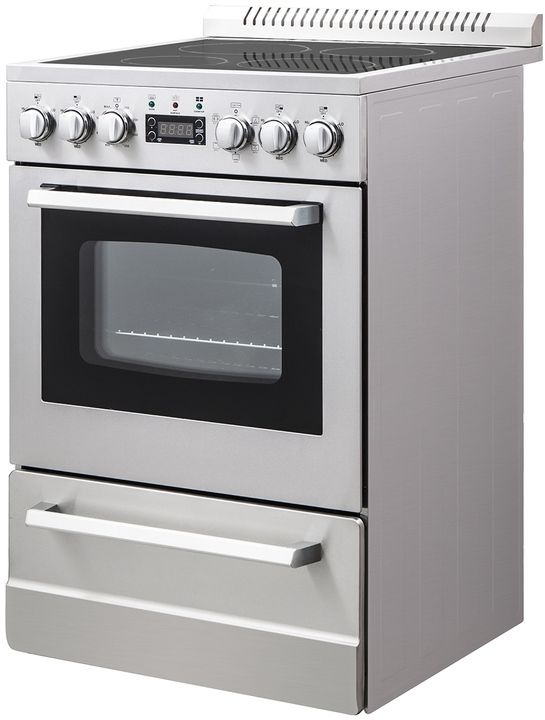 Avanti® Elite Series 24" Stainless Steel Freestanding Electric Range-3