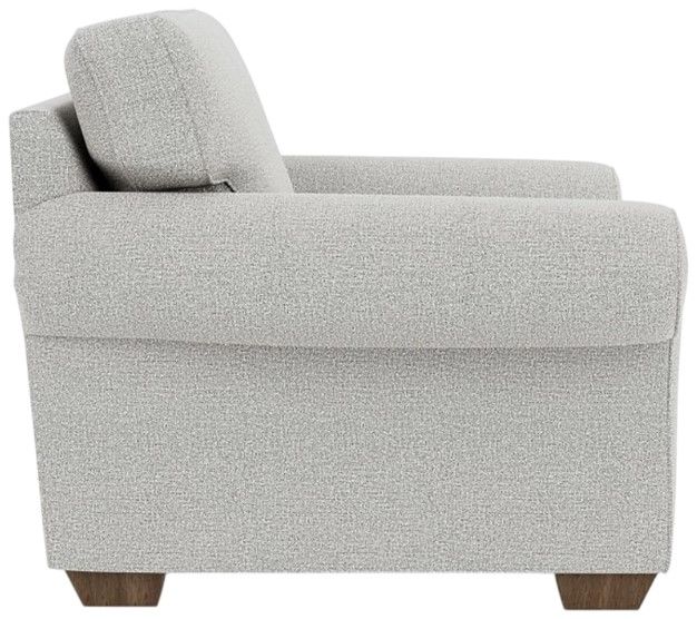 Flexsteel® Vail Silver Glacier Chair-2