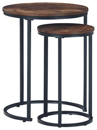 Signature Design by Ashley® Briarsboro 2-Piece Brown Accent Tables-1