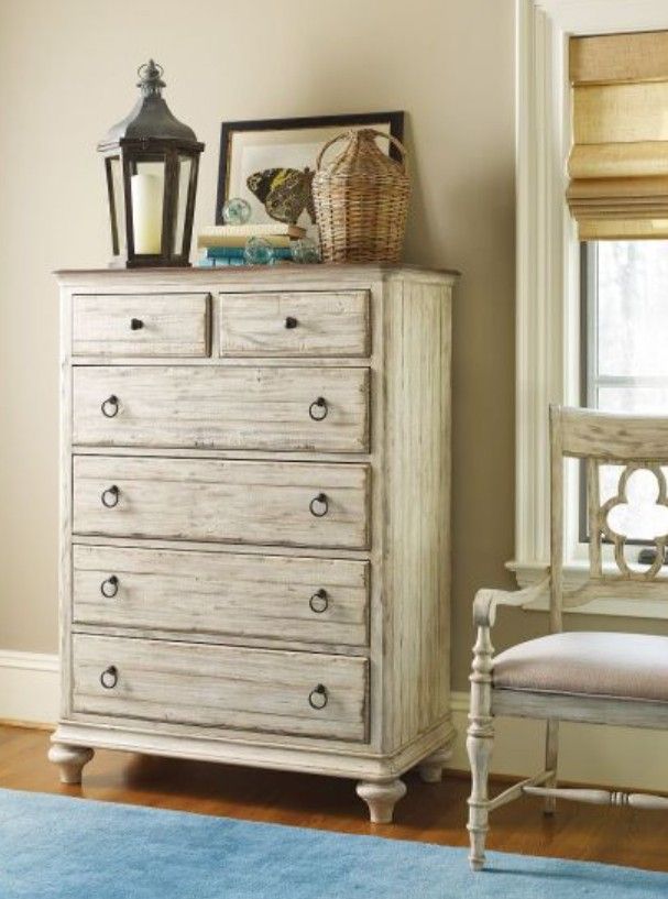 Kincaid® Furniture Weatherford Cornsilk Hamilton Graywash Chest-1