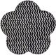 TOV Furniture Truffle Black Mother of Pearl Shell Side Table-5