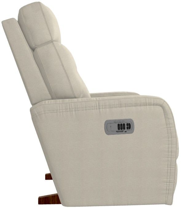 La-Z-Boy® Baron Natural Power Rocking Recliner with Headrest and Lumbar-3