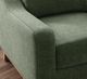 International Furniture Direct Samba Olive/Rich Brown Sofa-3