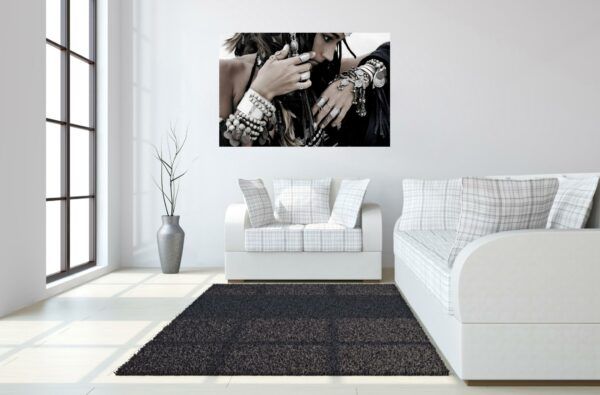 Classy Art Style 12 Tempered Glass plus Foil Wall Art-2