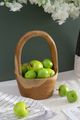 A & B Home Green Faux Fuji Apples-5