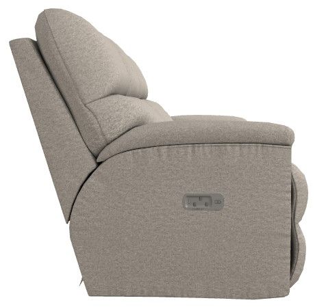 La-Z-Boy® Brooks Muslin Power Reclining Sofa with Headrest and Lumbar-2