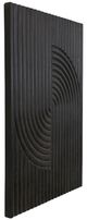 Moe's Home Collection Knott Washed Black Carved Wood Wall Art-0