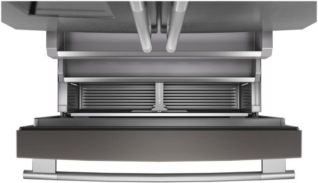 KitchenAid® 36" 23.9 Cu. Ft. PrintShield™ Stainless Steel Counter Depth French Door Refrigerator with External Water Dispenser-4