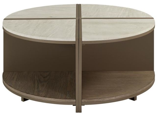 Bernards Trilogy Spice Bunching Table with Toffee Base-2