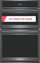 Frigidaire Gallery® 27" Smudge-Proof® Black Stainless Steel Oven/Micro Combo Electric Wall Oven -0