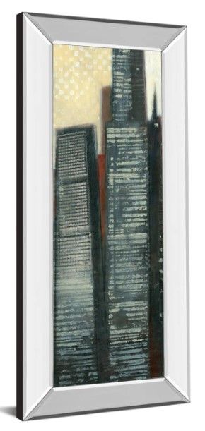 Classy Art Urban Landscape IV by Norman Wyatt Mirror Framed Wall Art-1