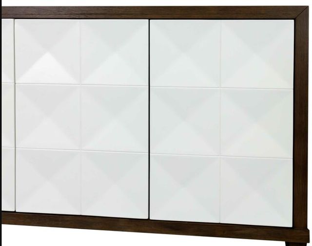 Martin Furniture Stellar Dark Brown/White TV Stand-3