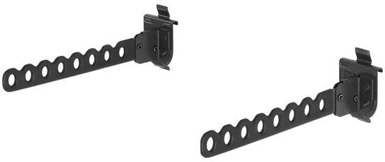 Gladiator® 2 Pack Hammered Granite Foldaway Hanger Hook-0