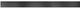 Chief® Black Fusion 96" Horizontal Row-0