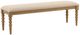 Dovetail Furniture Marcellina Beige/Natural Bench-0