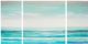 Olliix by Madison Park Teal Tides Blue Gel Coat Canvas-0