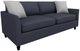 Best® Home Furnishings Customizable Bayment Leather Queen Stationary Sofa Sleeper with Espresso Legs-0