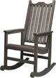 C.R. Plastic Generation Line Chocolate Porch Rocker-1